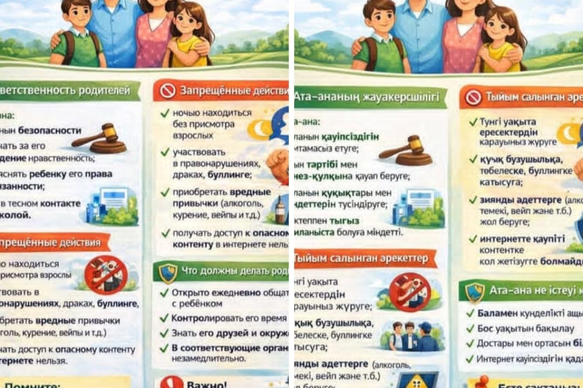 Заң мен тәртіп- бала қауіпсіздігінің кепілі